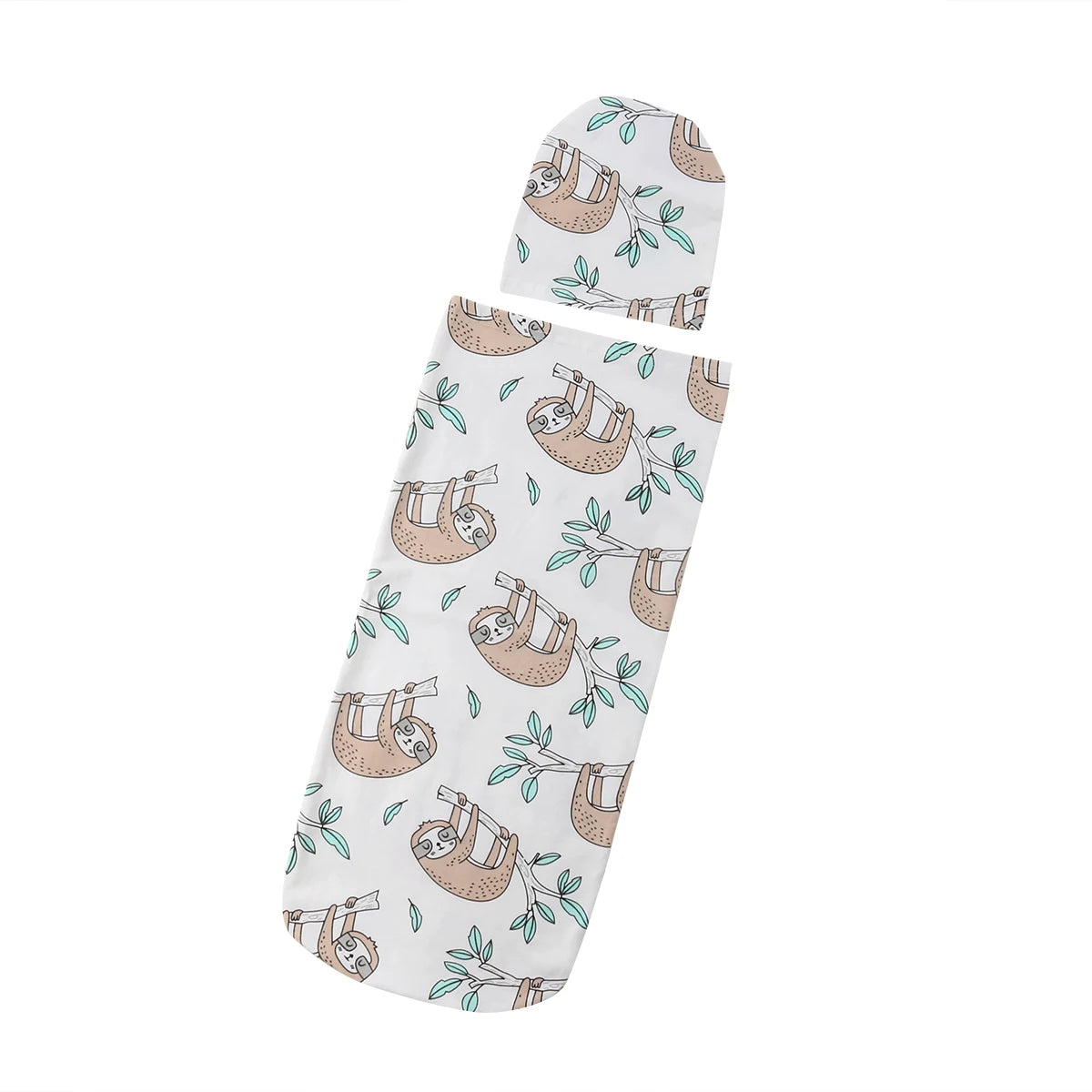 Cotton Baby SwaddleBag & Hat Set - Little Luxe Co