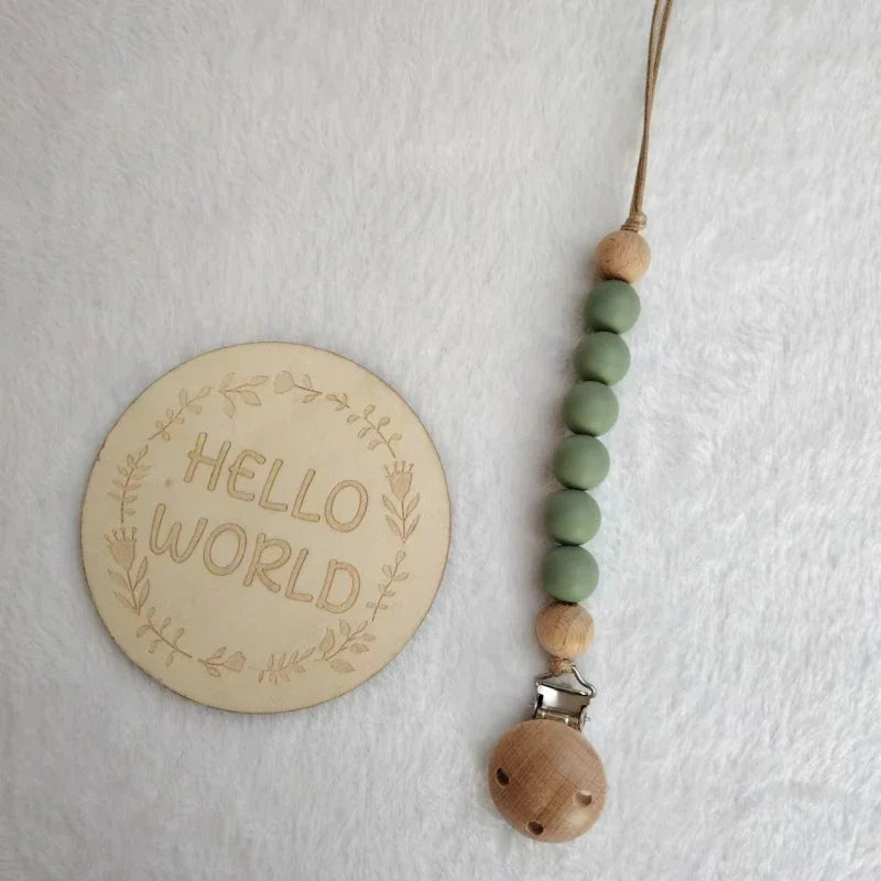 Baby Silicone Dummy Clip - Little Luxe Co