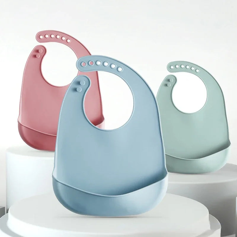 Adjustable Waterproof Baby Bib - Little Luxe Co