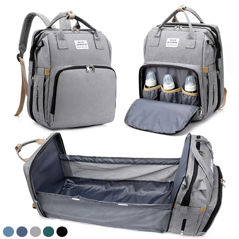 LuxeNest™ 3-in-1 Diaper Bag - Little Luxe Co