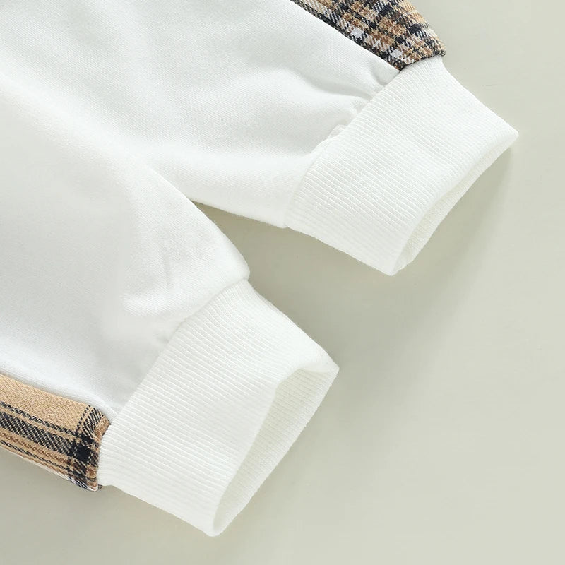 Plaid Bear Outfit Cozy & Stylish 2-Piece Set - Little Luxe Co
