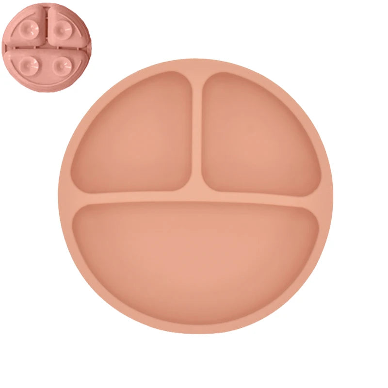 Baby Silicone Section Plate - Little Luxe Co