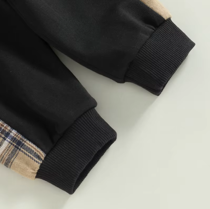 Plaid Bear Outfit Cozy & Stylish 2-Piece Set - Little Luxe Co