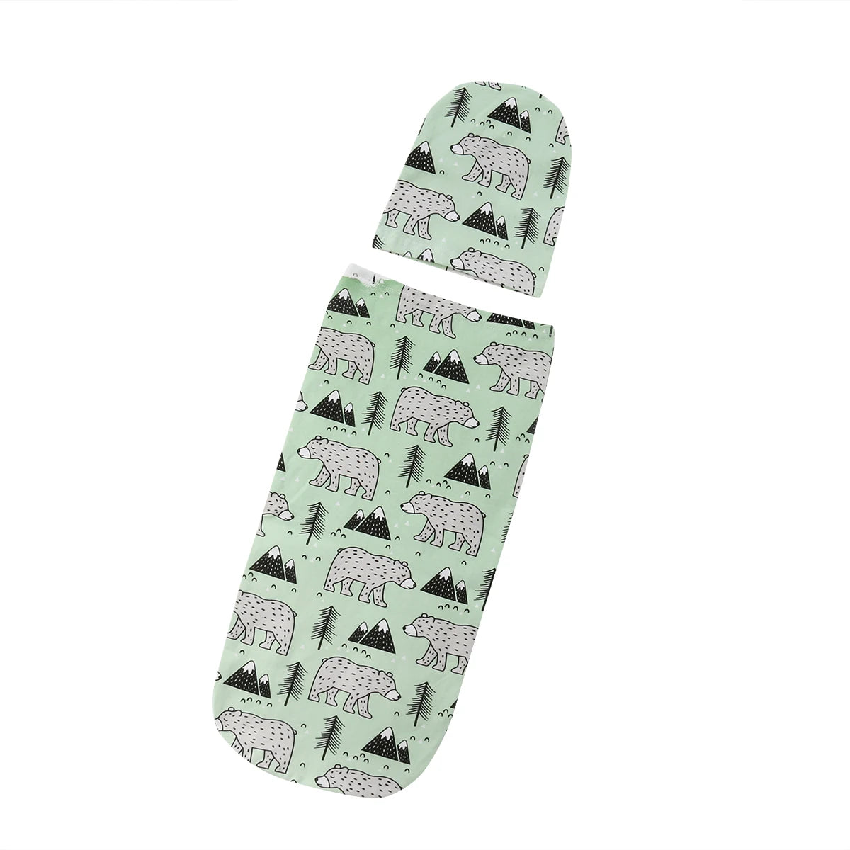 Cotton Baby SwaddleBag & Hat Set - Little Luxe Co