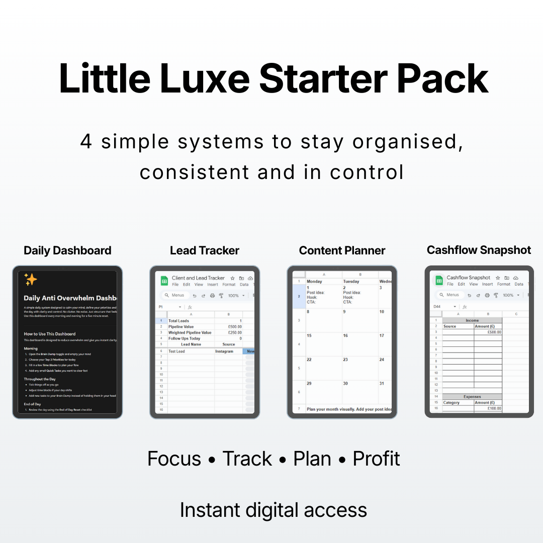 Little Luxe Starter Pack