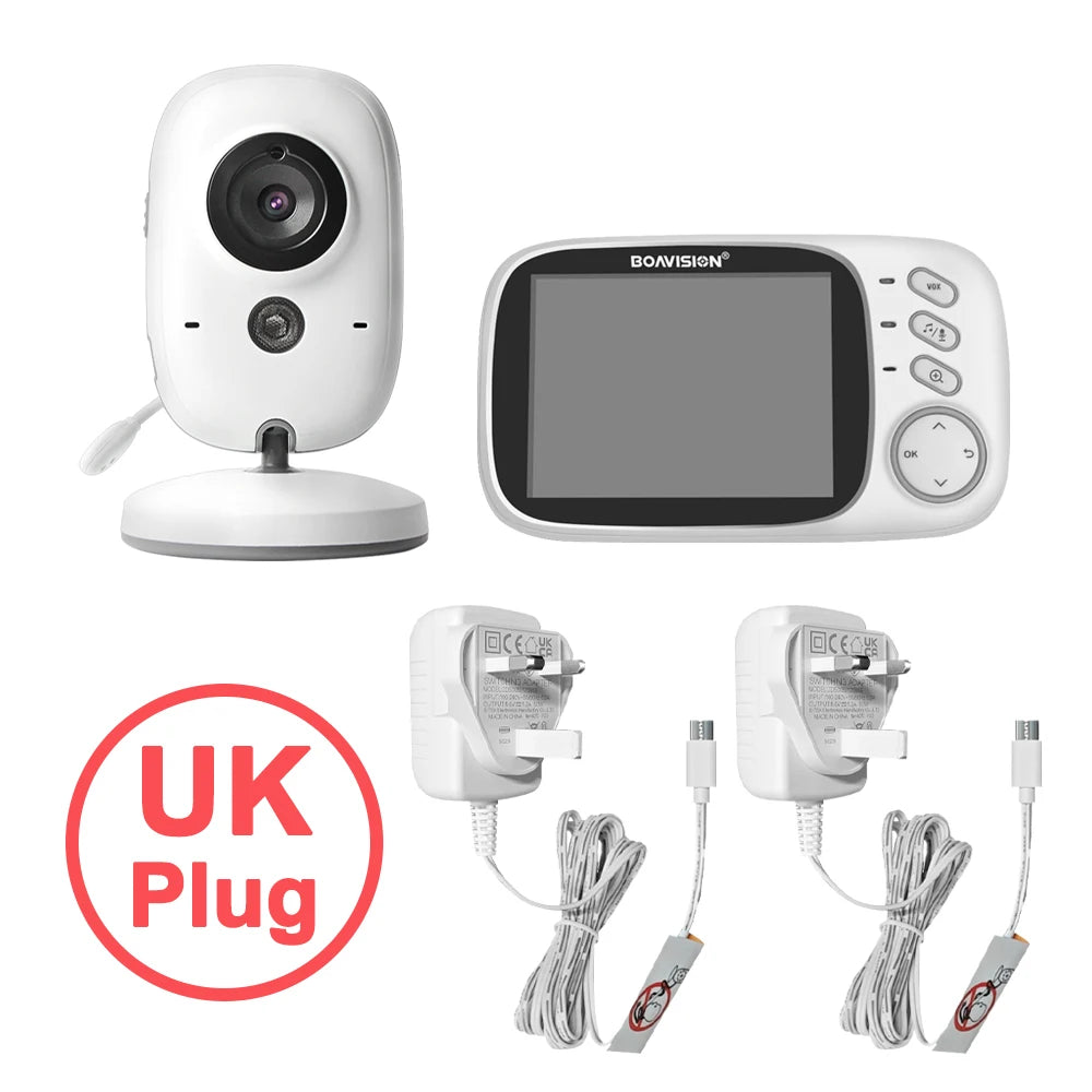 Wireless Baby Monitor 3.2" LCD Screen - Little Luxe Co
