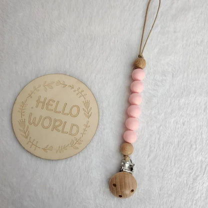 Baby Silicone Dummy Clip - Little Luxe Co