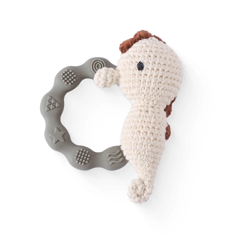 Crochet Animal Rattle - Little Luxe Co