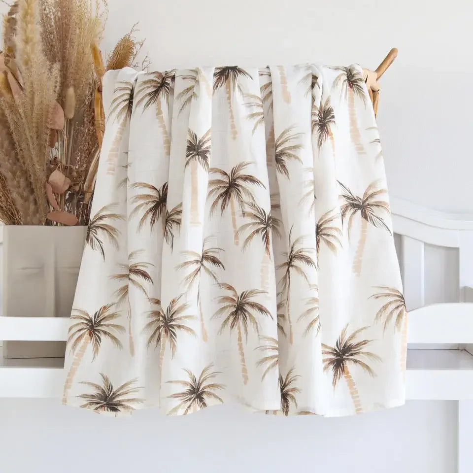 Soft Organic Cotton Muslin Wrap - Little Luxe Co