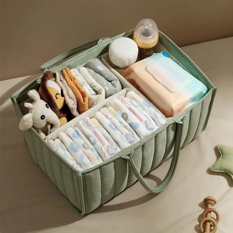 Spacious Lightweight Baby Organiser Bag - Little Luxe Co