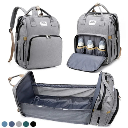 LuxeNest™ 3-in-1 Diaper Bag - Little Luxe Co