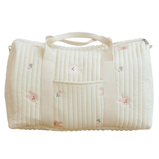 Spacious Storage Maternity Bag Animal Print - Little Luxe Co