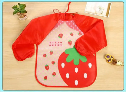 Waterproof Long Sleeve Baby Feeding Smock - Little Luxe Co