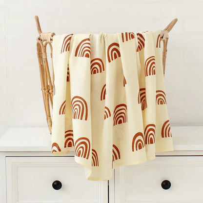 Soft Organic Cotton Muslin Wrap - Little Luxe Co