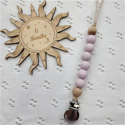 Baby Silicone Dummy Clip - Little Luxe Co