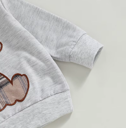 Plaid Bear Outfit Cozy & Stylish 2-Piece Set - Little Luxe Co