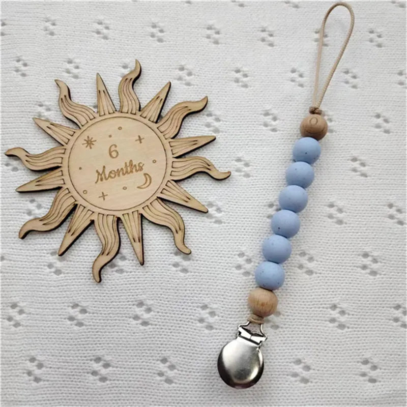 Baby Silicone Dummy Clip - Little Luxe Co