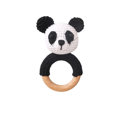 Crochet Animal Rattle - Little Luxe Co